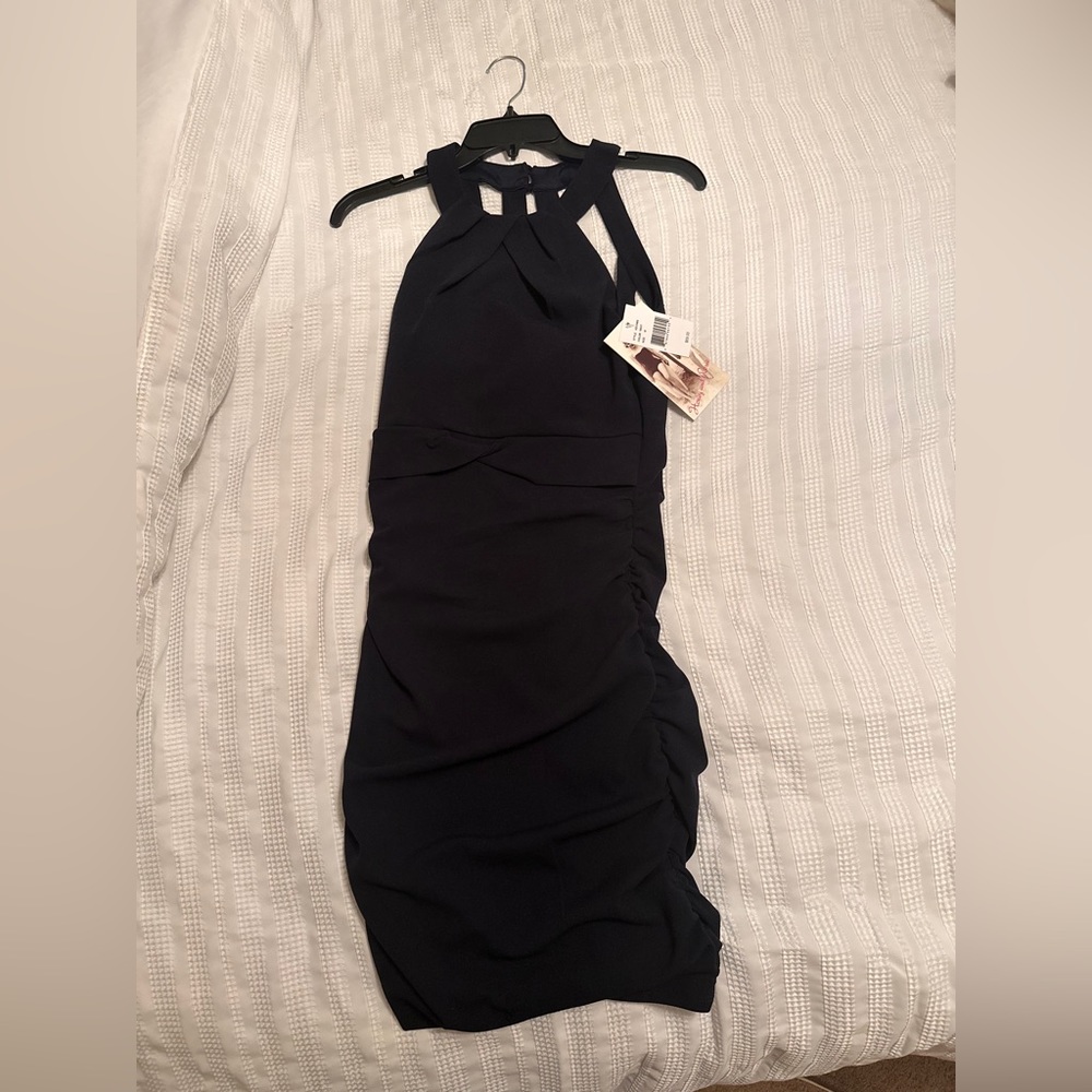 Navy Business Casal dress